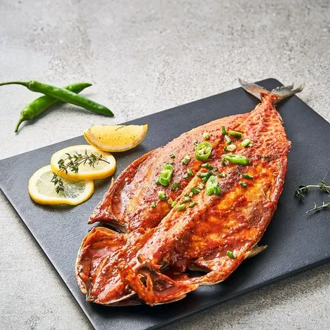 [동아푸드] 노르웨이 간고등어 버터플라이 고갈비용 왕특대 (1팩/380g~425g), 9개