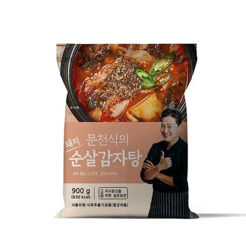 문천식의 가마솥 순살 감자탕, 8개, 900g