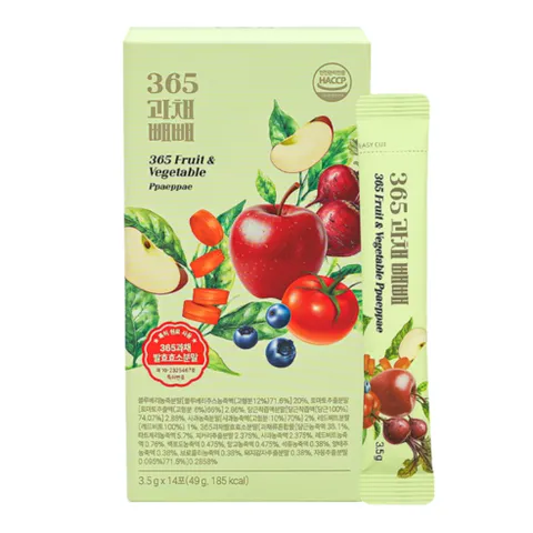 빼빼주스 ABC 당근 야채 클렌즈 습관, 1박스, 49g
