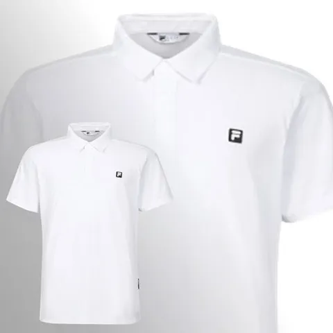 휠라 골프 남성 골프 의류 반팔 카라티 CPT1040240413