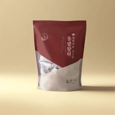 창억 통팥찰떡 개별포장떡 500g, 1개