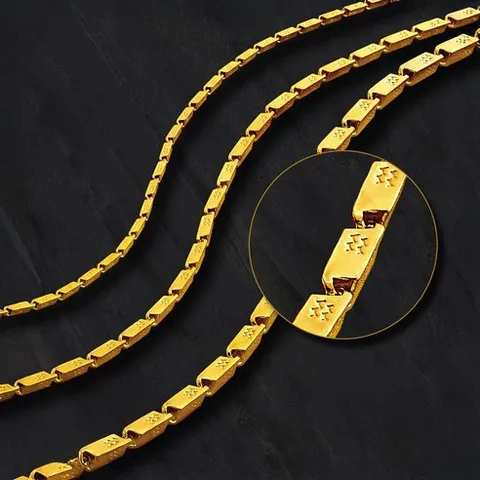 153골드 [최신]24K 순금 SGL 1123 등 대나무 팔각체인 별자리 목걸이 112.5g(30돈)-55cm이상은 문의