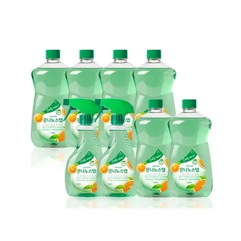 은나노스텝 시즌3 다용도세정제 + 리필, 1세트, 7.7L