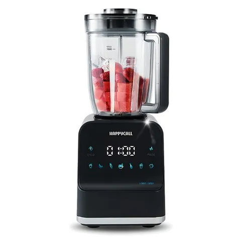 해피콜 프리미엄 초고속 블렌더 믹서기 1.5L 브리즈탭 차콜그레이, HDBL-EAB1GR