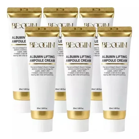 비오진 알부민 리프팅 앰플 크림 50mlX6개, 스킨케어 비오진 알부민 리프팅 앰플 크림 50mlX6개, 6개, 50ml