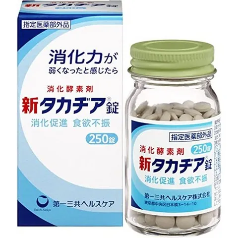 일본 다이이치 산쿄 소화 효소제 서플리먼트/ 위장영양제 신타카치아 정 250정, 1개