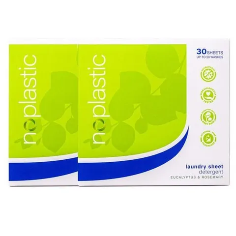 세제혁명 노플라스틱 초고농축 시트세제 로즈마리향 30매입 2개