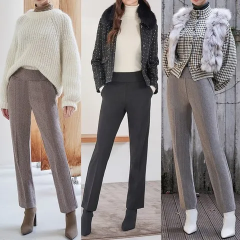 CP.샤데이 헤링본 팬츠 3종 세트 (1+1+1)