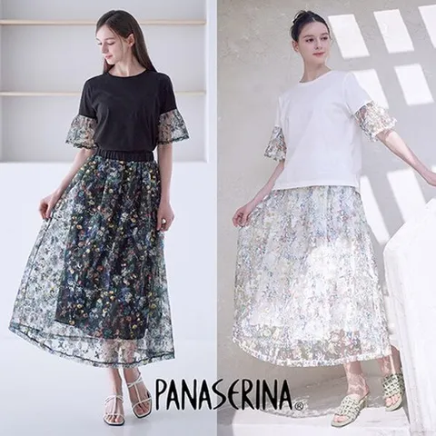 [PANASERINA] 파나세리나 26SS 보타닉 레이스 썸머 셋업