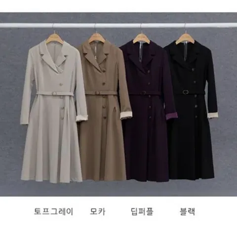 막스스튜디오 스트레치 랩 플리츠 원피스 +벨트 [런칭 가격 59 900원]
