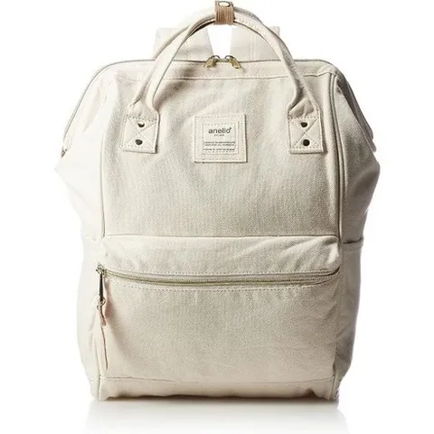 anello 아넬로 포멀 캔버스 메탈 백팩 ATB0481A BKBK 여성가방 고급 데일리 비즈니스