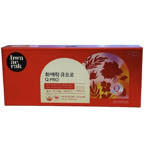 정관장 화애락 큐프로 700mg, 1개, 84정
