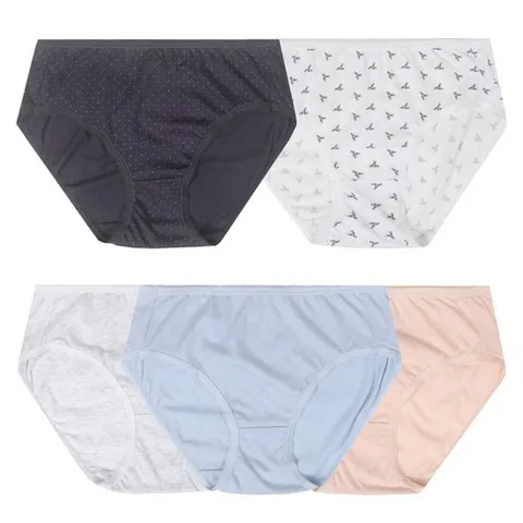 코튼 5매입 팬티-스카이블루 ANPD25A25_뉴코아울산성남점