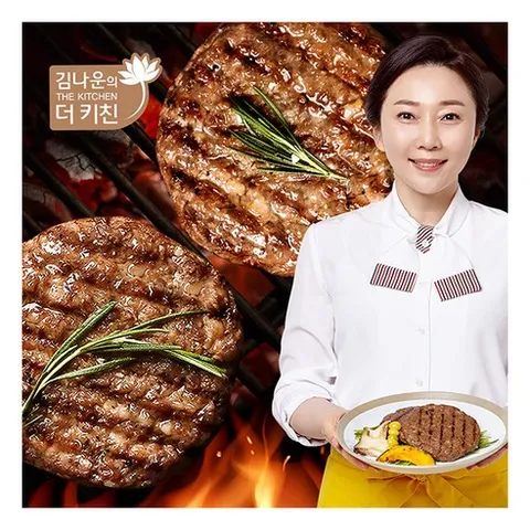 김나운더키친 떡갈비 명작 160g x 30팩(총60장), 상세 설명 참조, 상세 설명 참조