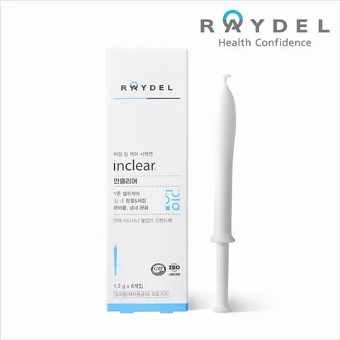 레이델 인클리어 여성 질세정기 (6개입) #질세정제 #청결제, 1.7g, 6개