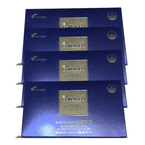 에버콜라겐 고열에이지 시그니처 앰플, 4개, 350ml