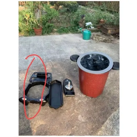 자동회전롤팬 통돌이 삼겹살 고기굽는 회전 냄비, 03.부속품(사진의 빨간색 동그라미 부품)