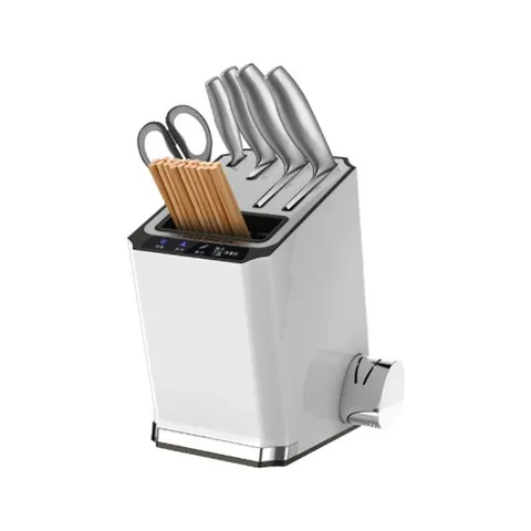 전동 식기 건조기 주방 칼날 세척 수납 거치대 주방용품 수저 멸균기 살균건조기, 건조 살균 업그레이드 전동 숫돌