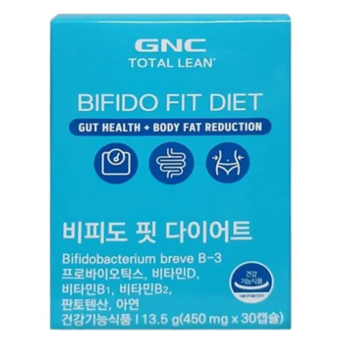 GNCTOTALLEAN 비피도 핏 다이어트 유산균, 30회분, 3박스