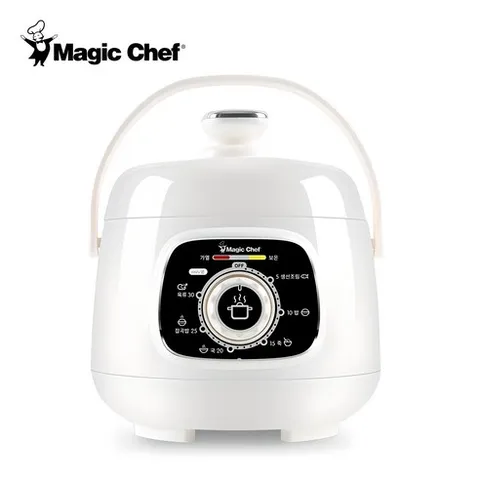 매직쉐프 초고속 미니 멀티 압력밥솥 전기압력밥솥, 화이트