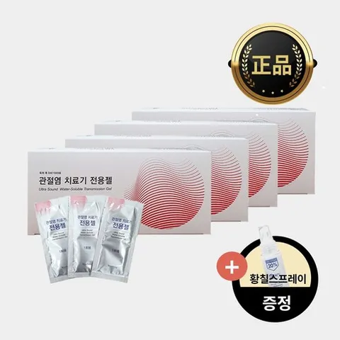 가정용 골관절염치료기 닥터88 치료전용젤 60포 * 4박스 / 구매금액별 선물증정, 4개