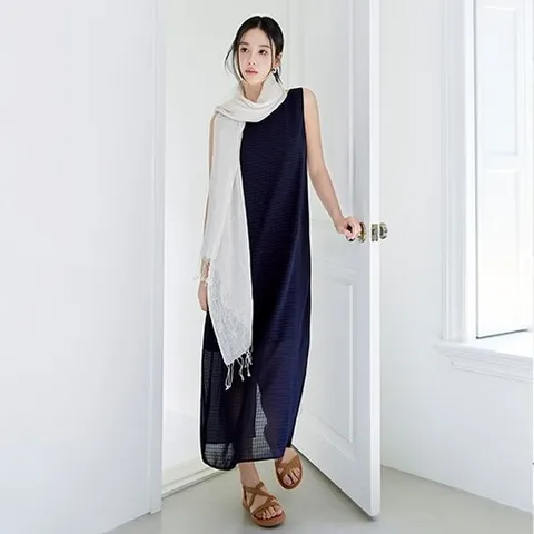 셀렙샵에디션 최초가 79 900원 25SS 깅엄체크 시어서커 원피스 188736