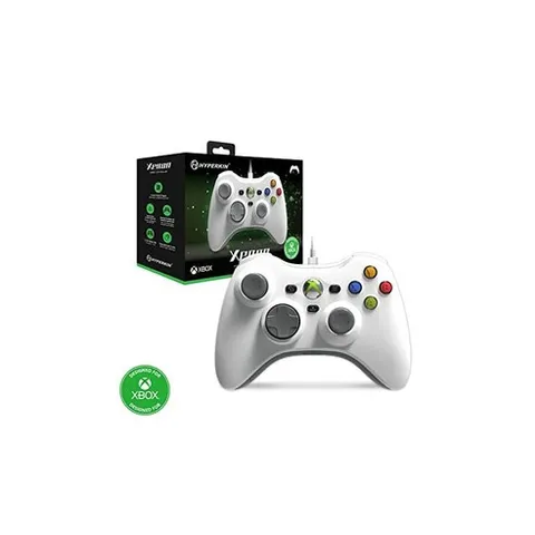 Xenon Xbox Series XSXbox One 유선 컨트롤러 화이트 PC(Windows10・11)용(공식