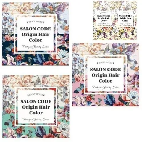 제니하우스 염색약 오리진 살롱코드 시즌3+트리트먼트 2매 최신상 509419, 시즌3 최신상 와인브라운