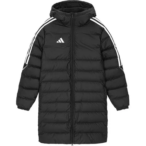 아디다스 겨울 롱패딩 후드집업 점퍼 TIRO23 다운 코트 자켓 남여공용 + HM 스티커