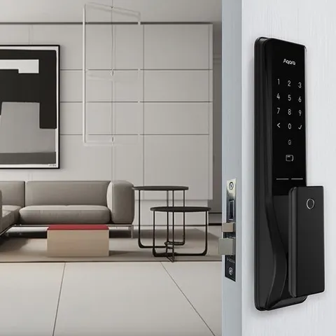 [본사정품] 아카라 스마트 푸시풀 도어락 K100 고객직접설치 (애플 홈킷 삼성 스마트싱스 구글 홈 지원), 고객직접설치+도어락+제니스방화문 부속품