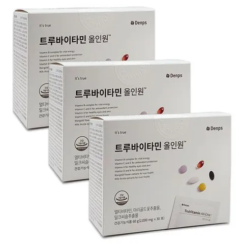 덴프스 트루바이타민 올인원, 3개, 30회분