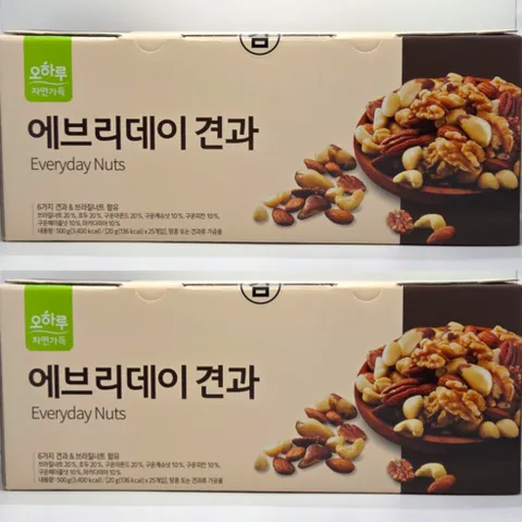 자연가득오하루에브리데이견과, 2박스