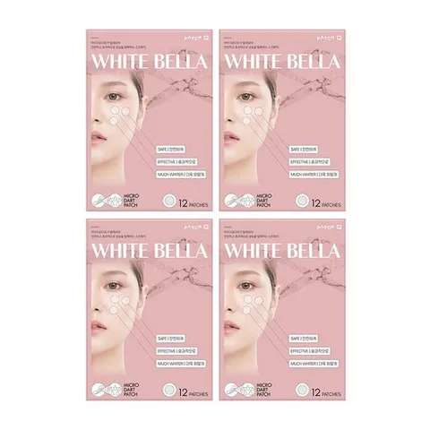 패치큐 붙이는 화이트닝 케어 기미패치 화이트벨라 12매, 12개입, 4개
