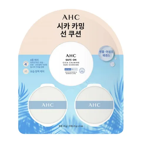AHC 시카 카밍 선쿠션 본품25g1개 + 리필25g2개(총75g), 1개, 75g