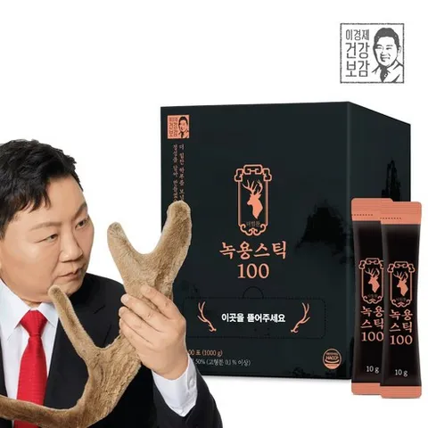[래오이경제] 이경제 더힘찬 녹용 100포 이경재 녹용즙, 1kg, 1개