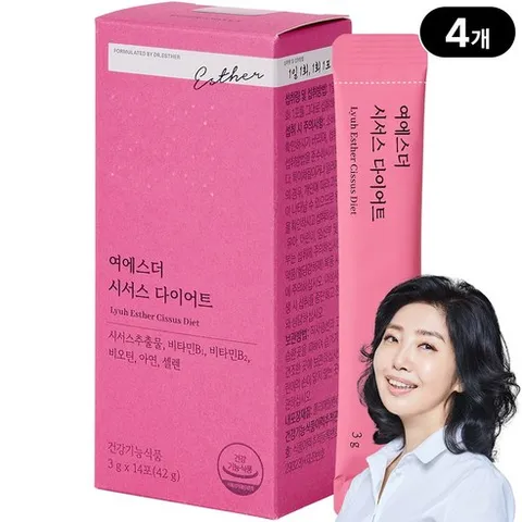 본사직영 여에스더 시서스 다이어트, 4개, 14회분
