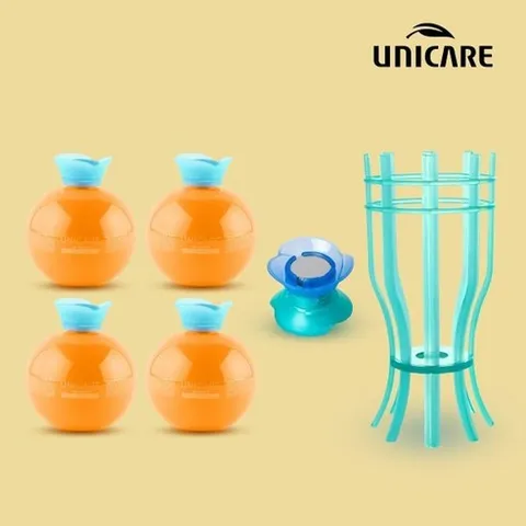 유니케어 변기세정제 변기세정볼 4볼세트 K, 1개