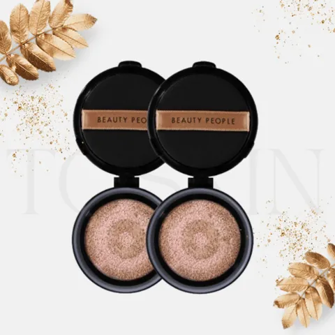 뷰티피플 철벽녀쿠션 시즌16 두유 소이 단백질 쿠션 커버 리필 2개 21호 23호 택 1 주름개선 커버력 빠른발송, 23호 리필 2개, 1개