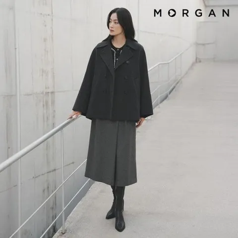 모르간 25FW 울블렌드 스커트팬츠 1종 557768