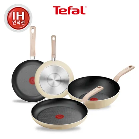 테팔 티타늄 인덕션 데이지 프라이팬 2~4종 세트(택1), 1세트, 2종세트 (팬28CM+웍28CM)