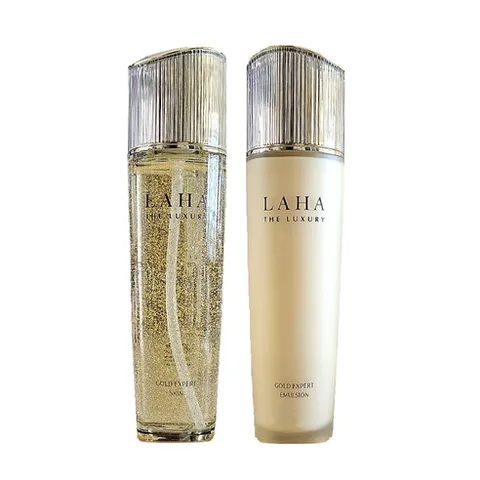 이자녹스 기초세트 라하 더 럭셔리 골드 엑스퍼트 2종 구성 (스킨로션), 1개