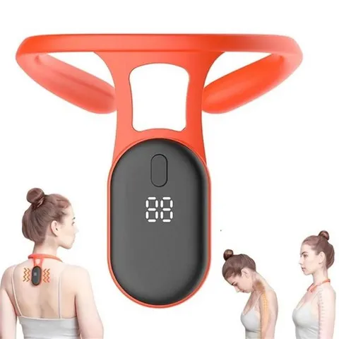 스마트 자세 교정기 등 알림 목 혹등 교정 실시간 과학적인 훈련 모니터링, 1개
