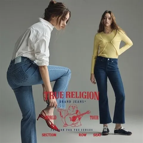 트루릴리전 26SS 여성 여름청바지 쿨맥스 라이크라 데님팬츠 2종