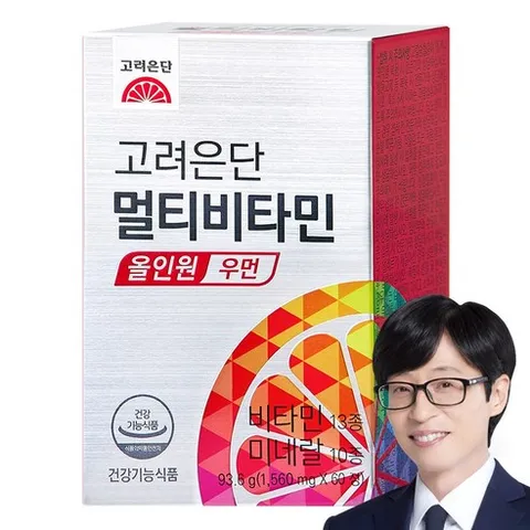 고려은단 멀티비타민 올인원 우먼, 60정, 1개