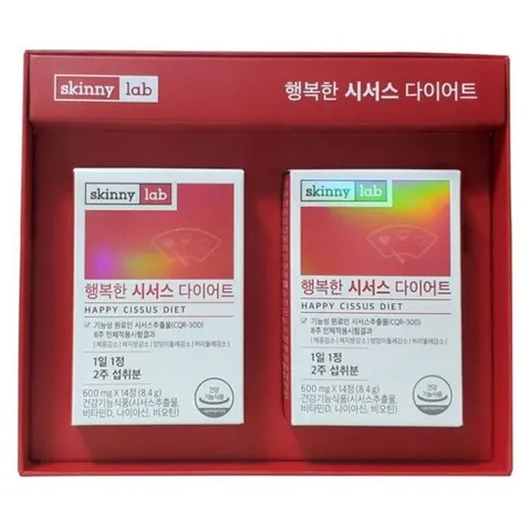 스키니랩 행복한 시서스다이어트 시서스 12주분 식약처 홈쇼핑씨서스 시저스 씨저스, 28정, 3개
