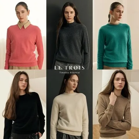 런칭가 16900025FW 르투아 여성 캐시미어100 니트 11 848628