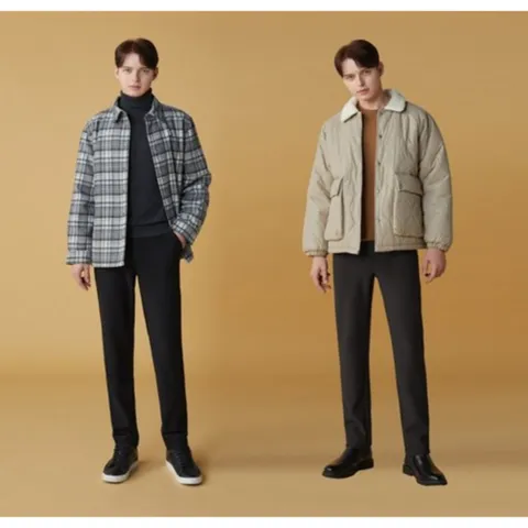 [도티 dotti] 도티 남성 사방스판 기모 본딩 팬츠 2종 (PGSM)