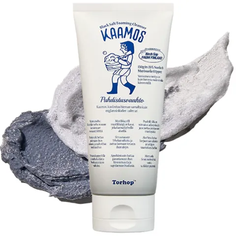 토르홉 카모스 블랙 소금거품 클렌저, 1개, 130g