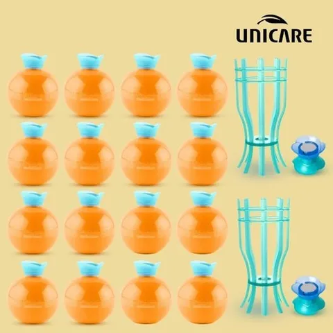 유니케어 변기세정제 변기세정볼 16볼세트 K, 1개