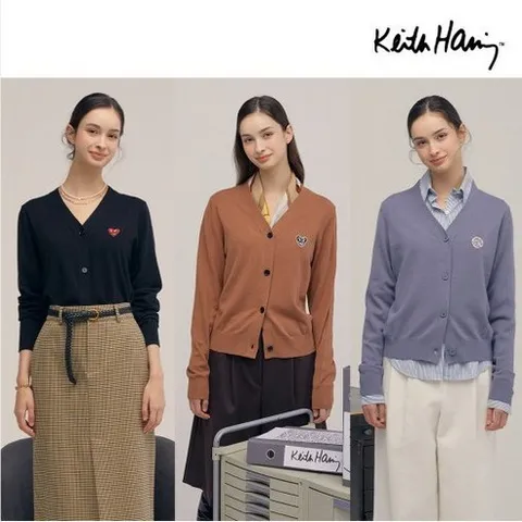 키스해링 여성 가디건 3종 택 1